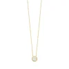 Collier Femme EDORA COLLECTION HARMONY Plaqué Or Nacre