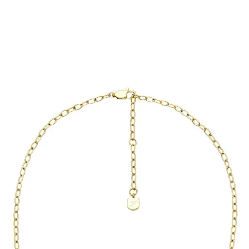Collier Femme FOSSIL Cœurs Sadie All My Love Acier Doré JF04829710