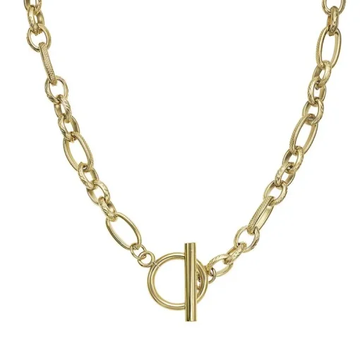 Collier Femme GO MADEMOISELLE Acier Doré 608446