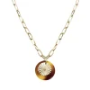 Collier Femme GO MADEMOISELLE Acier Doré 608524