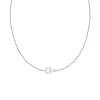 Collier femme LINKS AGATHA ARGENT 925/1000 et oxydes