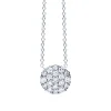 Collier Femme ONE MORE Eolo OR Blanc 750/1000 avec Diamants