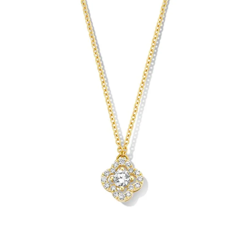 Collier Femme ONE MORE Salina OR Jaune 750/1000 avec Diamants