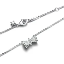 Collier Femme Pandora ARGENT 925/1000 Nœud Scintillant 393509C01-45