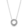 Collier Femme PANDORA CERCLE PAVÉ SIGNATURE Argent 925/1000