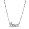 Collier Femme Pandora Moments Amour Manuscrit Étincelant 393076C01