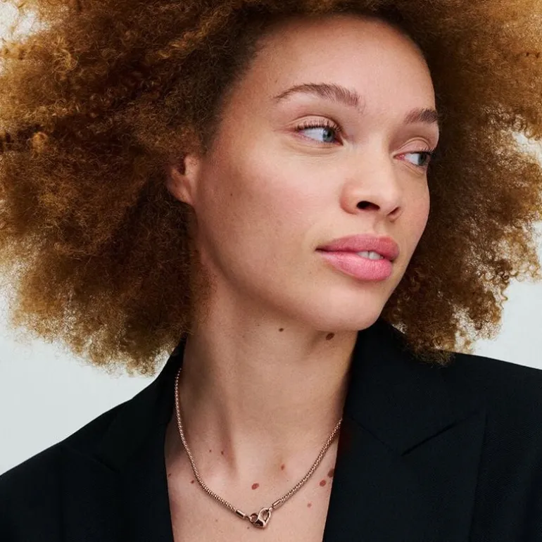 Collier Femme Pandora Moments Chaîne Cloutée 382451C00