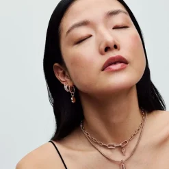 Collier Femme Pandora Moments Chaîne Cloutée 382451C00