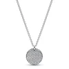 Collier Femme Pandora Timeless Pendentif Rond Pavé 392632C01