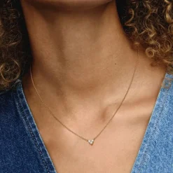 Collier Femme Pandora Timeless Cœur Triple Pierre 363014C01