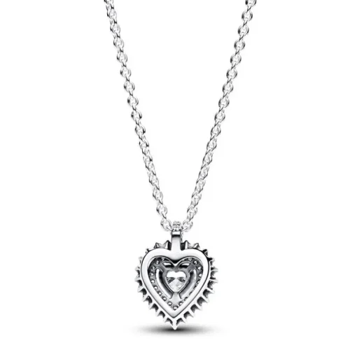 Collier Femme Pandora Timeless à Pendentif Halo Cœur Scintillant 393099C01