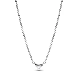Collier Femme Pandora Timeless Cœur Trois Pierres 393014C01