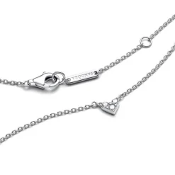 Collier Femme Pandora Timeless Cœur Trois Pierres 393014C01
