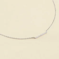 Collier Femme Ras du cou AGATHA BARSHINE Argenté 02620533-136-TU