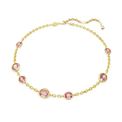 Collier Femme SWAROVSKI IMBER Métal Doré et Cristaux 5684239