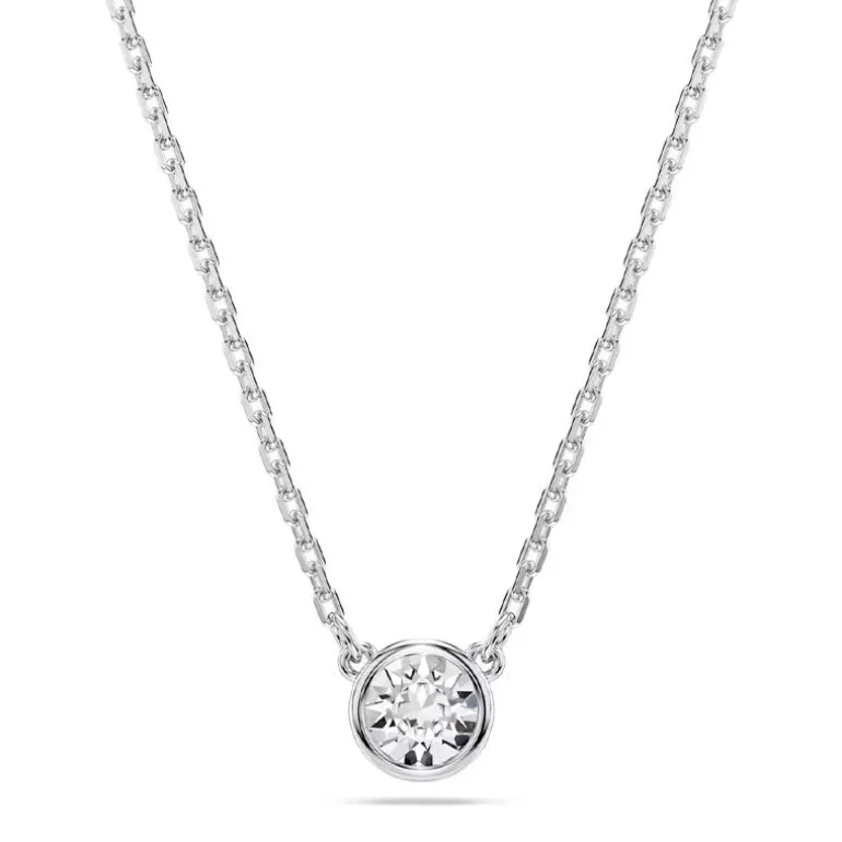 Collier Femme SWAROVSKI IMBER Métal Rhodié et Cristaux 5696039