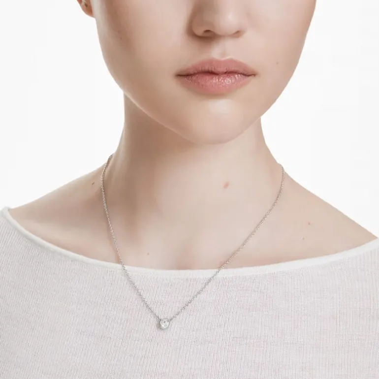 Collier Femme SWAROVSKI IMBER Métal Rhodié et Cristaux 5696039