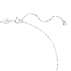 Collier Femme SWAROVSKI VOLTA Métal Rhodié Blanc