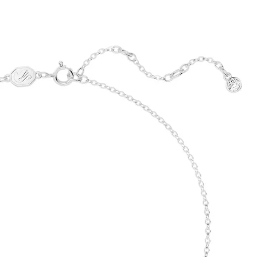 Collier Femme SWAROVSKI VOLTA Métal Rhodié Blanc