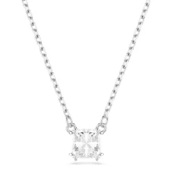 Collier Femme SWAROVSKI STILLA Métal Rhodié et Oxydes 5701903