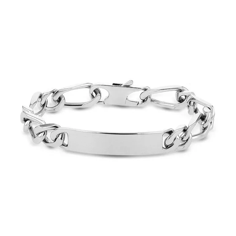 Gourmette Mixte EDORA MAILLE CHEVAL Argent 925/1000