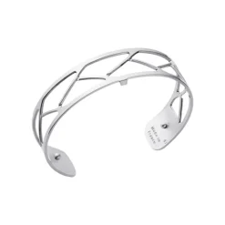 Manchette Femme 14mm M LES GEORGETTES TRESSE Laiton Argenté