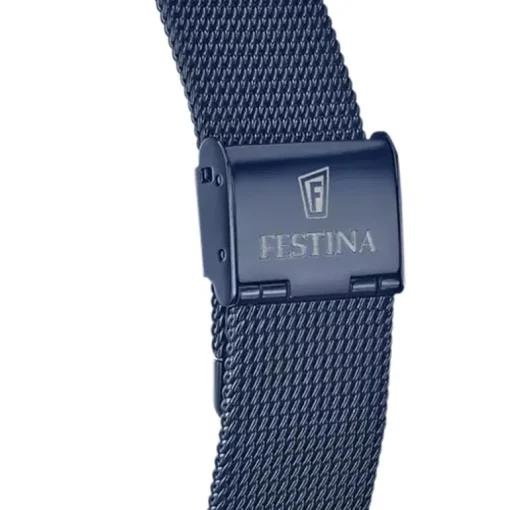 Montre Automatique Homme FESTINA AUTOMATIC Acier Milanais Bleu