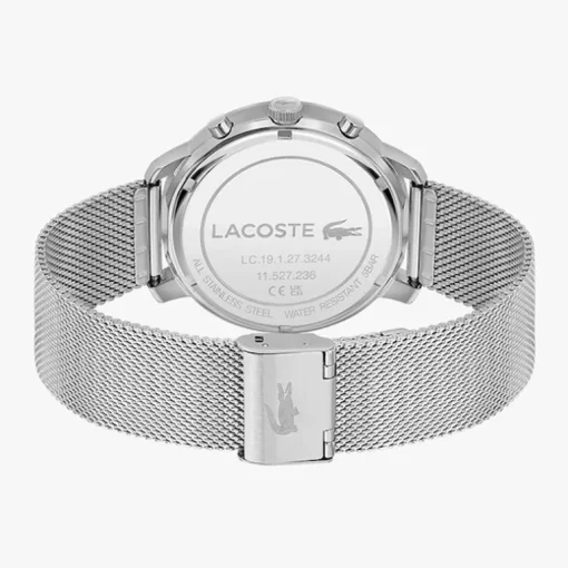 Montre Chronographe Homme LACOSTE REPLAY VERT Acier Argenté