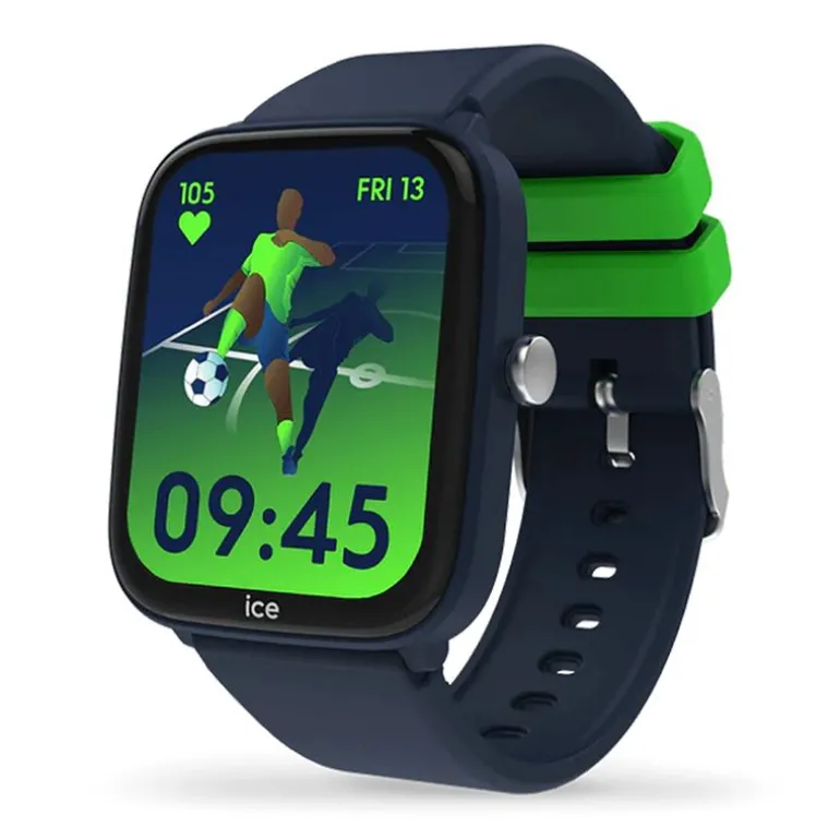 Montre Connectée Enfant S ICE WATCH SMART JUNIOR 2.0 BLUE Silicone Bleu