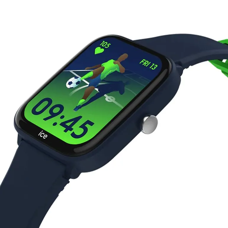 Montre Connectée Enfant S ICE WATCH SMART JUNIOR 2.0 BLUE Silicone Bleu