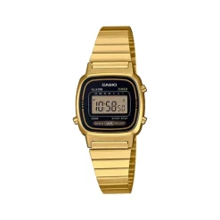 montre digitale CASIO VINTAGE MINI acier doré