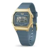 Montre Digitale Femme S ICE WATCH DIGIT RETRO Silicone Midnight Blue