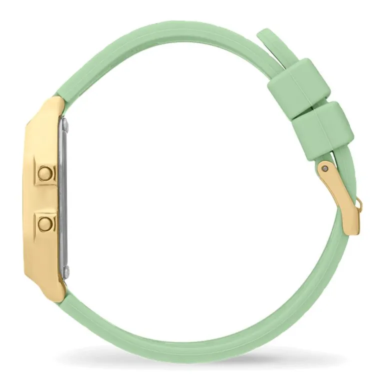 Montre Digitale Femme S ICE WATCH DIGIT RETRO Silicone Lagoon Green