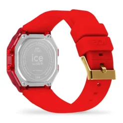 Montre Digitale Femme S ICE WATCH DIGIT RETRO RED PASSION Silicone Rouge