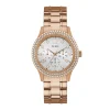 Montre Femme Analogique GUESS Acier Doré Rose