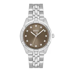 Montre Femme BOSS RHEA Acier Argenté