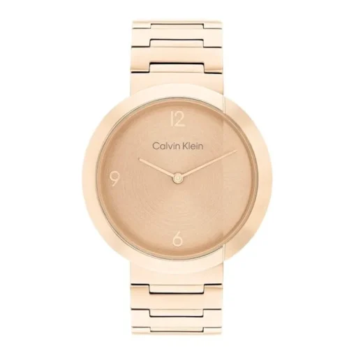 Montre Femme CALVIN KLEIN ECCENTRIC Acier Doré Rose