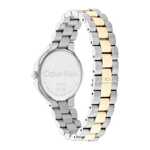 montre femme CALVIN KLEIN linked acier bicolore 25200132