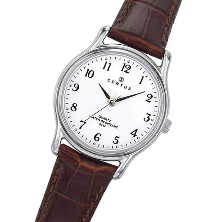 Montre Femme CERTUS Cuir Brun