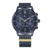 Montre Femme Chronographe TOMMY HIFLIGER Acier Bleu