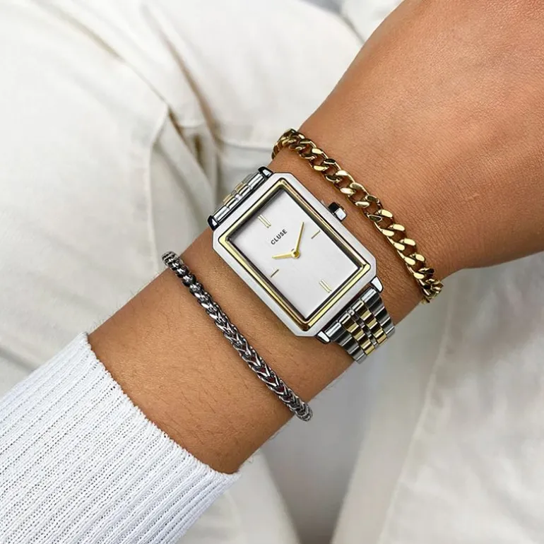 Montre Femme CLUSE FLUETTE Acier Bicolore