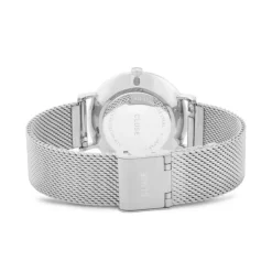 Montre Femme Cluse Minuit Mesh Silver White