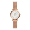 Montre femme FOSSIL CARLIE Acier Doré Rose