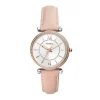 Montre femme FOSSIL CARLIE Cuir Rose
