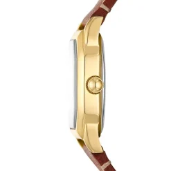 Montre Femme Fossil Harlow à trois aiguilles en cuir marron ES5364