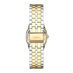 Montre Femme Fossil Harlow à trois aiguilles, en acier inoxydable, bicolore ES5362