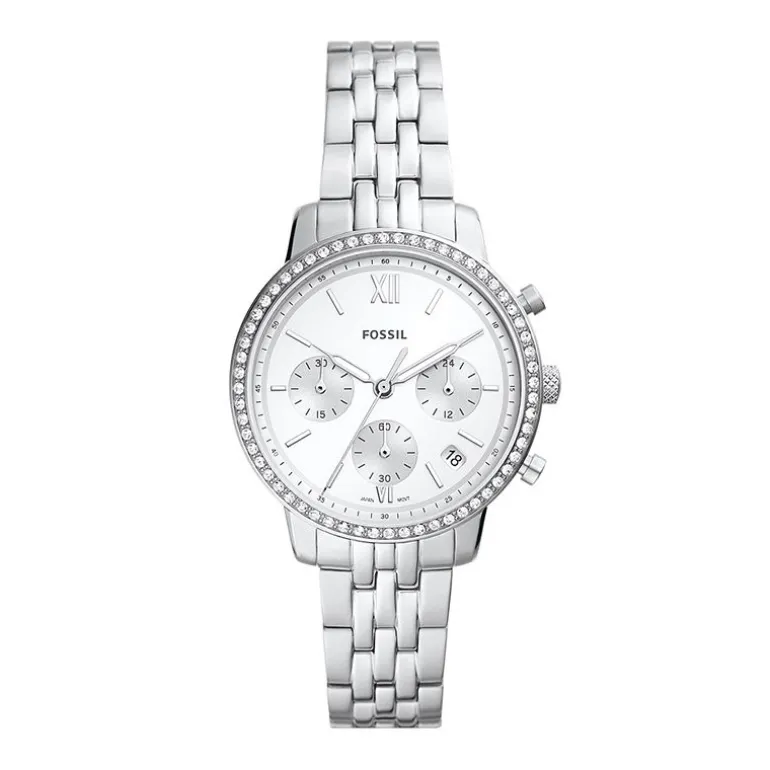 Montre Femme FOSSIL NEUTRA CHRONOGRAPHE Acier Argenté