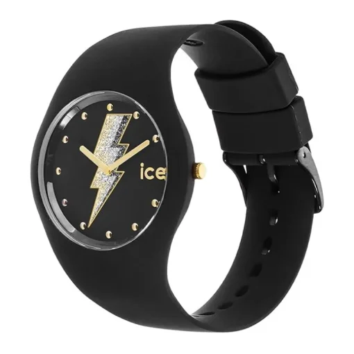 Montre Femme M ICE WATCH GLAM ELECTRIC Silicone Noir