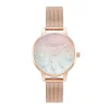 Montre femme olivia burton Sparkle Butterfly acier doré