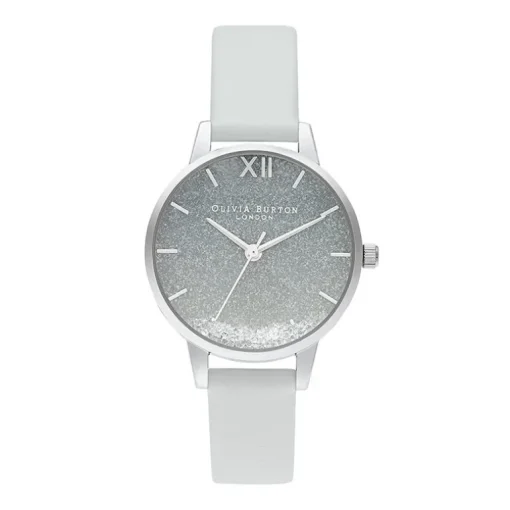 Montre Femme Olivia Burton magie des vagues Cuir Gris